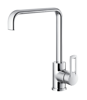 OEM Şık Tek Delikli Evye Bataryası Ticari Lavabo Muslukları 304mm Yüksek