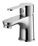 Tek Kollu Lavabo Bataryası seramik kartuş krom Banyo bataryası