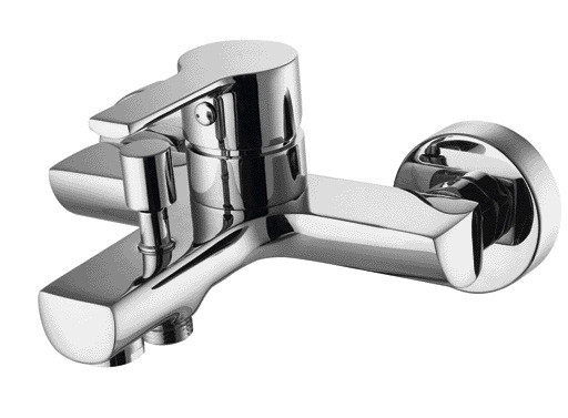 El duşu ve duş desteği olmayan krom kaplama Tek kumandalı Banyo Bataryası Bataryası