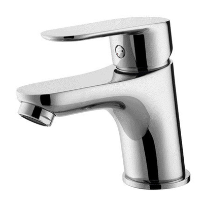 Pirinç Banyo Musluğu Sıcak ve Soğuk Hortumla Ayarlanabilir Seramik Vana