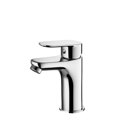 Emzik Yüksekliği 99 Mm 3/8 İnç Hortumlu Soğuk Sıcak Su Banyo Havzası Musluğu