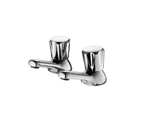 Bristan VAC 1/2 C MT Kulüp Havuzu Muslukları Metal Başlı Chrome Kaplama