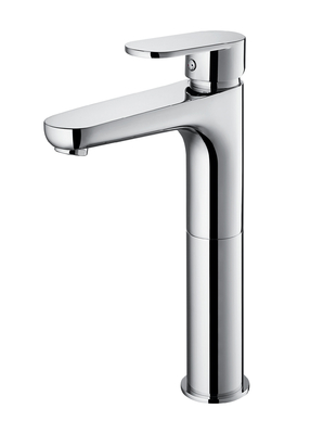 Tek Kulp Yüksek Lavabo Bataryası 35mm kartuş Sıcak Soğuk Su Krom