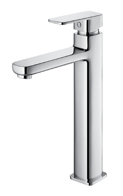 Tek Delikli Yüksek Lavabo Bataryası Tek Kolu Vanity Bataryası