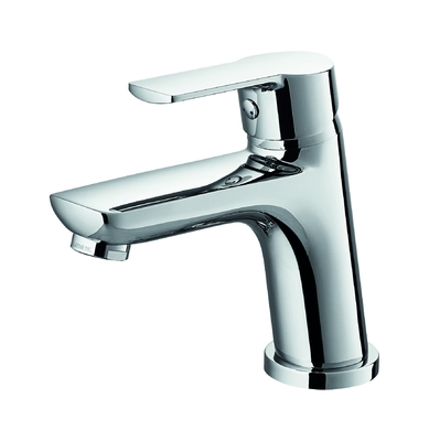 Ticari Banyo Lavabo Bataryası Tek Metal Saplı Krom 142mm Yüksek