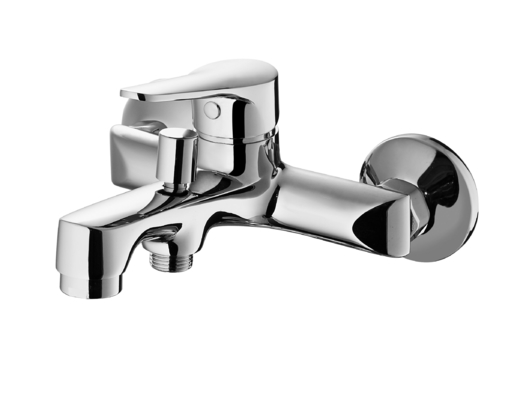 Duvar Tipi Banyo Bataryası Tek Kolu Krom Banyo Bataryası Pas Koruma