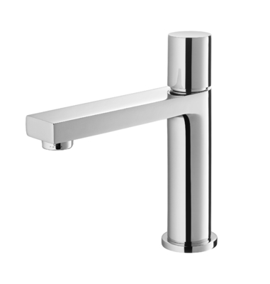 25mm Seramik Kartuş Tezgah Üstü Lavabo Muslukları Tek Delikli Lavabo Bataryası