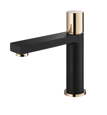 25mm Seramik Kartuşlu Siyah Lavabo Bataryaları