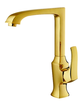 SABS Light Gold Mutfak Bataryası Bataryası 1 Kolu Güverte Üstü Evye Bataryası Bataryası