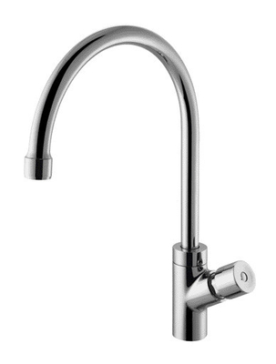 Ev Mutfak Banyo için Krom Basma Düğmesi Dönen Zaman Gecikmesi Musluk