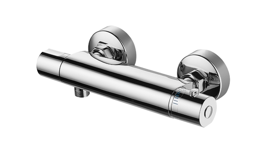 271mm Termostatik Banyo Duş Bataryası Muslukları Duvara Monte Sabit Sıcaklık