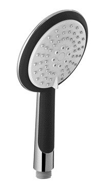 Çevresel Banyo Duş Yedek Parçaları Soğuk Siyah El Duş Başlığı