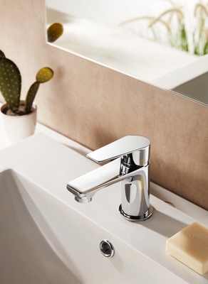 Güverte Üstü Pirinç Lavabo Bataryası Tek Kolu Çizilme Direnci