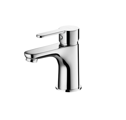 Pirinç Sıcak ve Soğuk su Lavabo Bataryası tek kulplu iki delikli kurulum