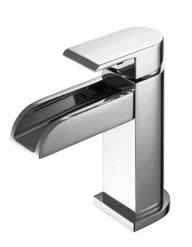 Krom Çıkışlı Banyo Bataryası Yükseklik 83 Mm Çekme Çubuklu Banyo Armatürü