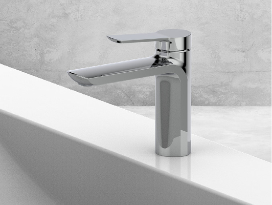 Tek Kollu Siyah Krom Banyo Bataryası Çekme Çubuksuz