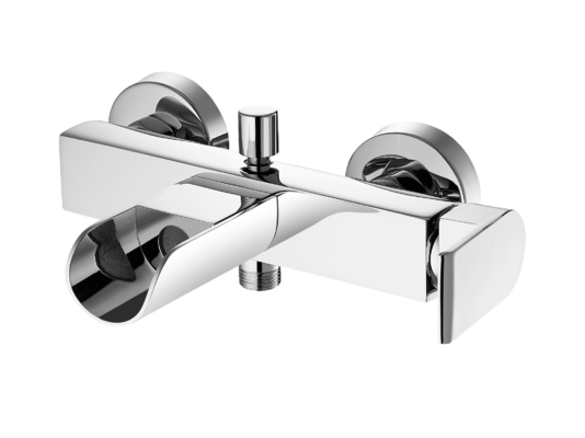 Şelale Banyo Musluğu Banyo Bataryası Dokunun Duvara Monte Musluk Banyo Banyo için LED